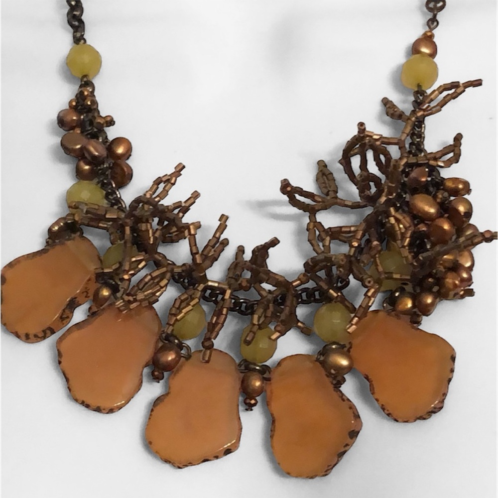 Eclectic Nature Inspired Necklace